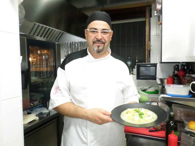 Il Maestro del Gusto Bernardino Russo celebra San Matteo con un piatto di sua creazione.