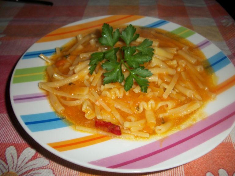 Pasta e zucca.