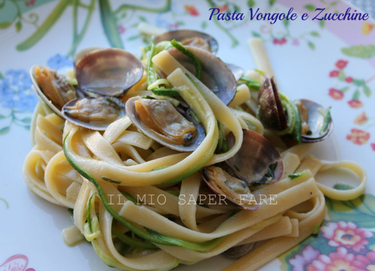 Scialatielli vongole e zucchine