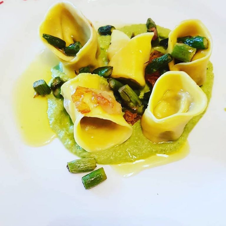 Tortelloni al ripieno di quaglia e ai profumi del bosco