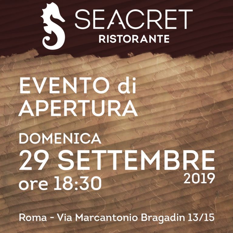 Seacret, apertura domenica 29 a Roma.