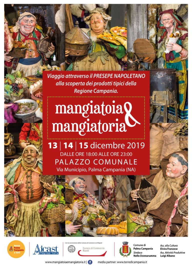 Mangiatoia & Mangiatoria, da venerdì 13 a domenica 15 a Palma Campania.