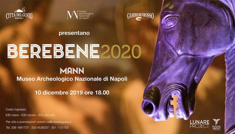 Berebene 2019, martedì 10 al MANN a cura di Gambero Rosso.