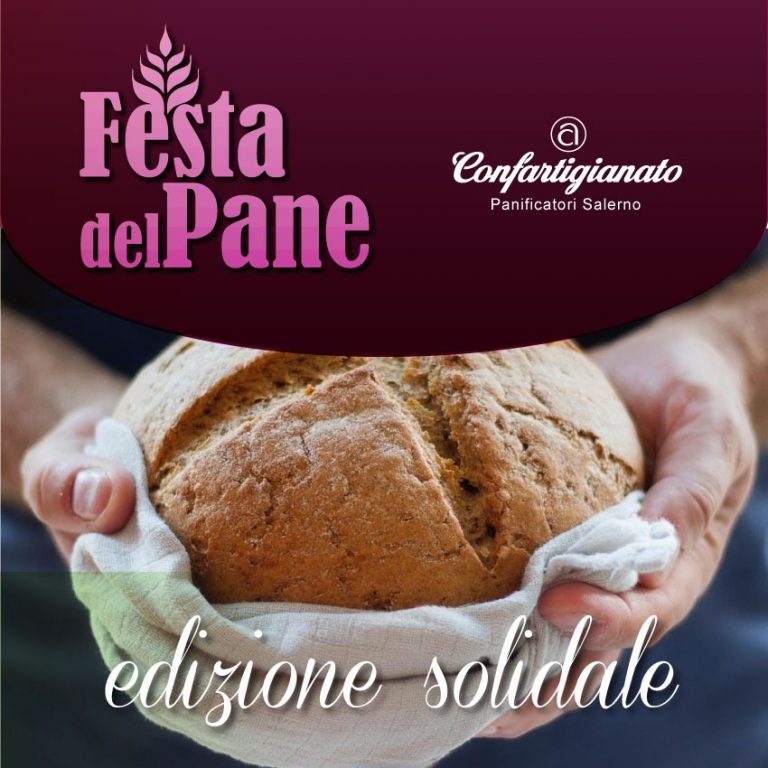 Dal Comune di Pontecagnano scatola solidale per la Festa del Pane di Confartigianato.