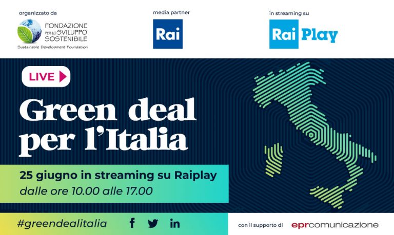 Green Deal per l’Italia, maratona su Rai Play.