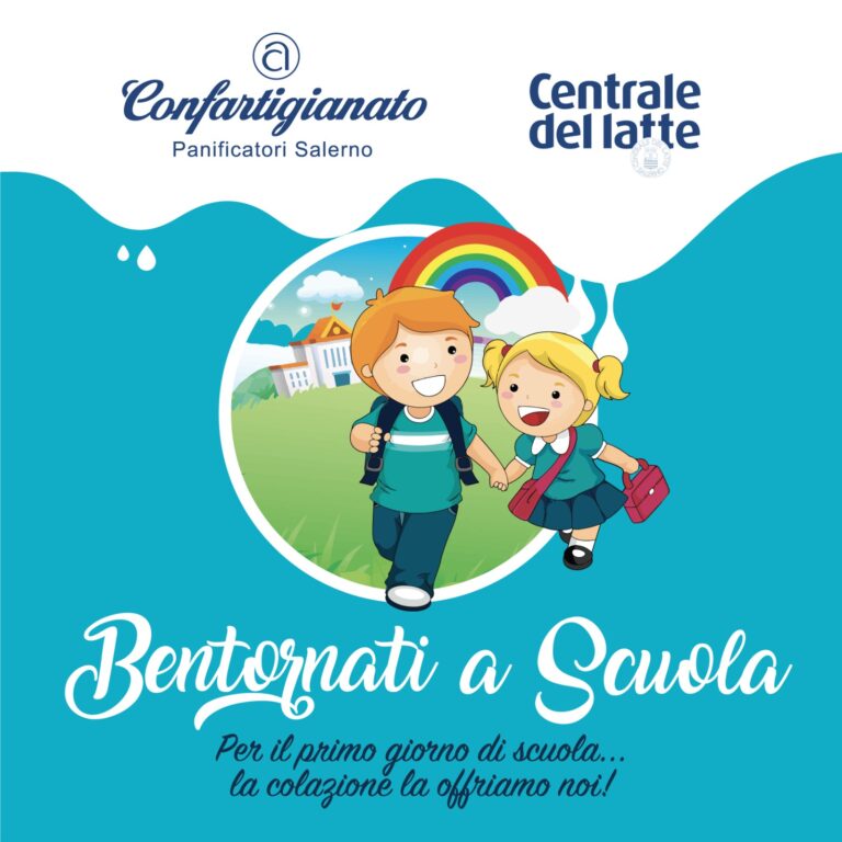 Bentornati a Scuola, Confartigianato e Centrale del Latte insieme per la merenda della salute.