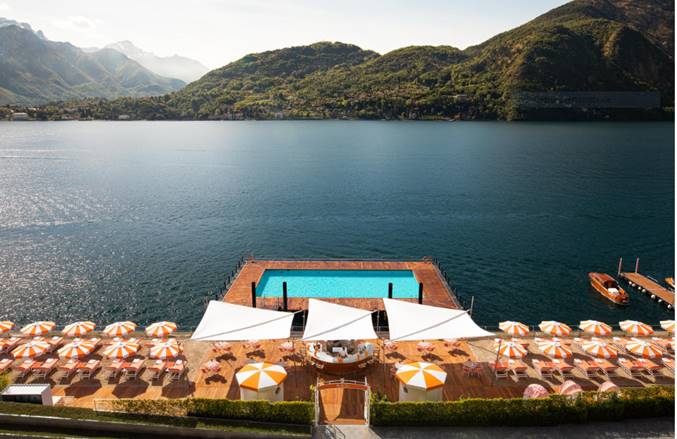 Nuovo ristorante Giacomo al Lago al Grand Hotel Tremezzo.