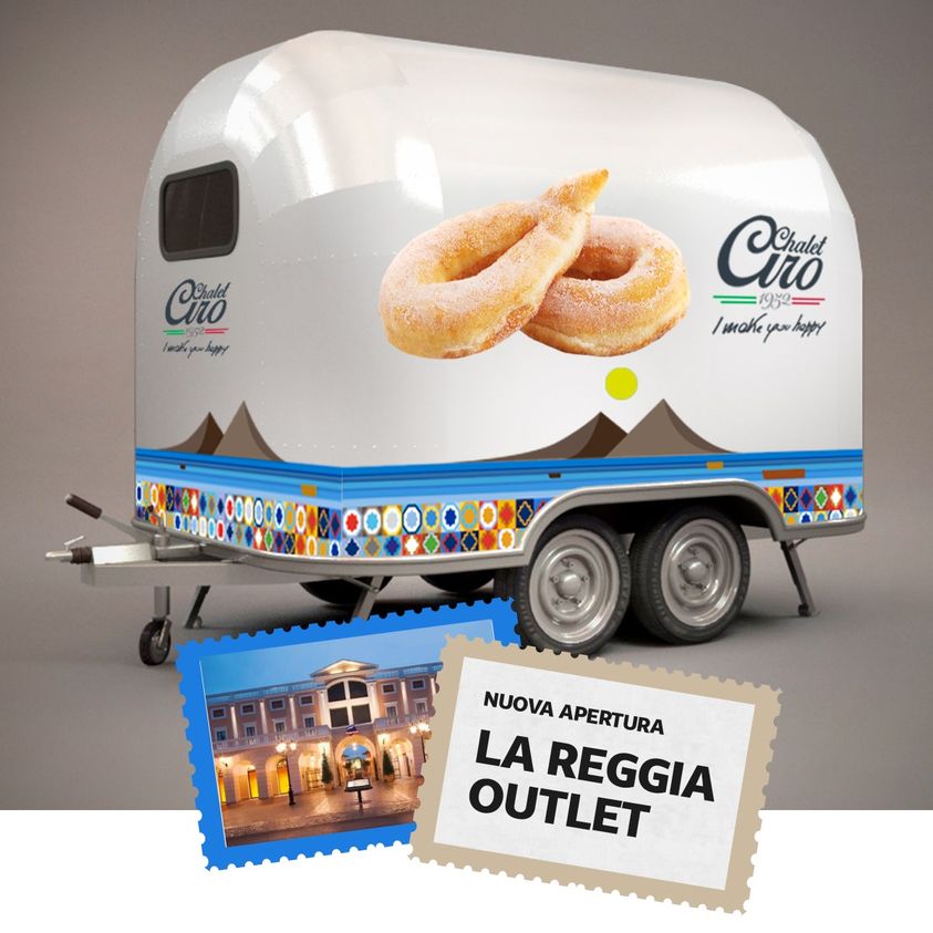 Il food truck di Chalet Ciro da venerd 8 anche all Outlet Village