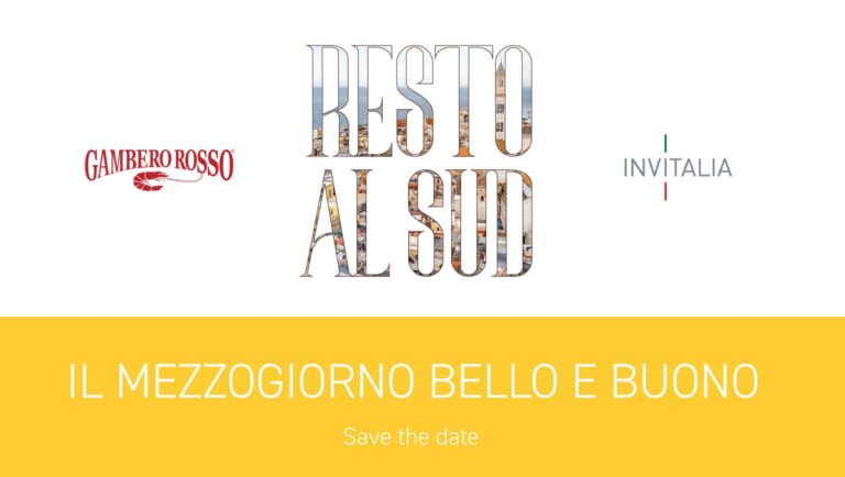 Il Mezzogiorno Bello e Buono, investire restando al Sud si può puntando sull’enogastronomia, presentazione lunedì 30 a cura di Invitalia e Gambero Rosso.