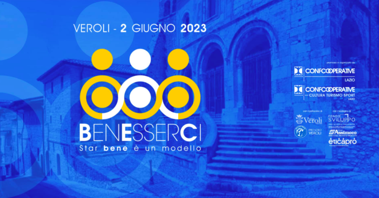 Benesserci – Star Bene è un modello, da venerdì 2 a Veroli.