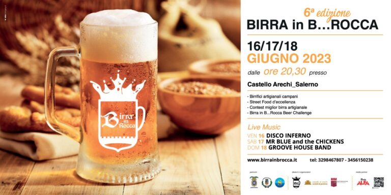 Birra in B…Rocca, presentazione lunedì 12 a Palazzo di Città.