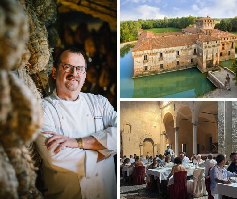 Al Castello di Padernello cena esclusiva  e solidale con lo Chef stella Michelin Massimo Spigaroli mercoledì 28