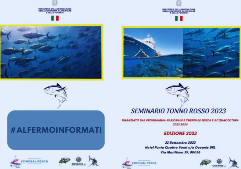 Pesca artigianale e tonno rosso: venerdì 22 l’evento con esperti ed operatori di settore