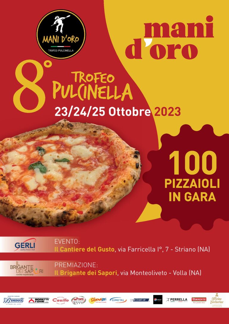 Trofeo Pulcinella, 100 Pizzaioli in gara tra innovazione e solidarietà