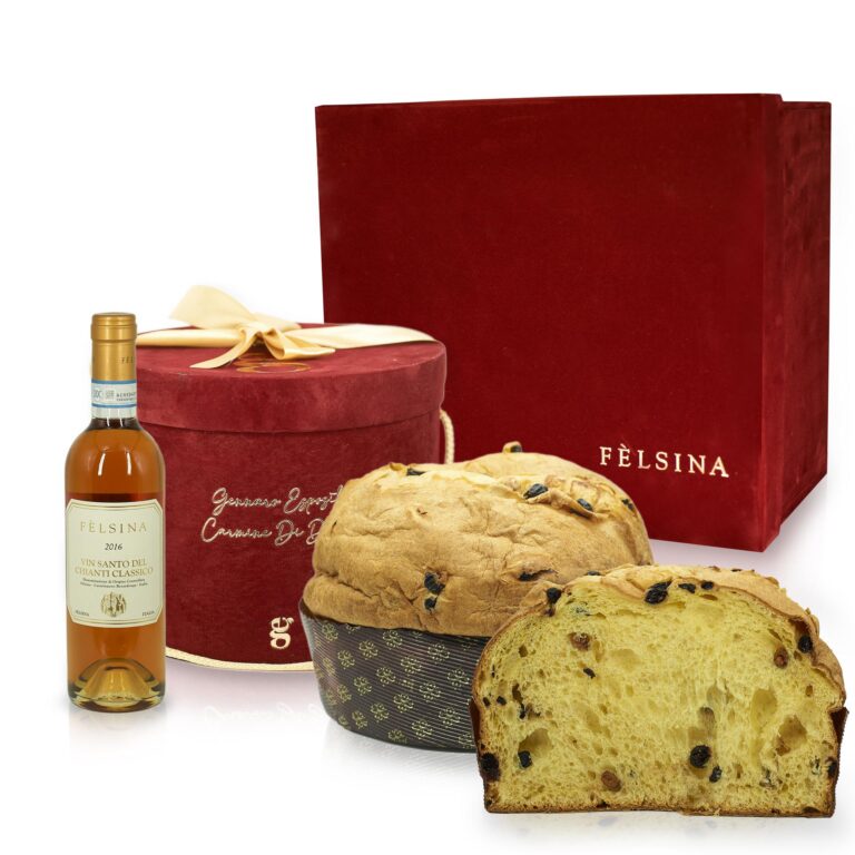 Fèlsina: nasce il panettone firmato dallo Chef Gennaro Esposito con le uve passite del Vin Santo del Chianti Classico DOC