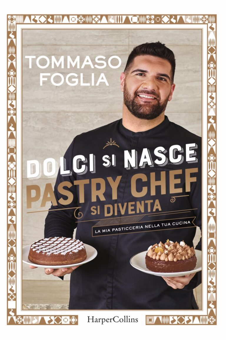 Dolci si nasce, Pastry Chef si diventa, Tommaso Foglia presenta il suo libro sabato 25 a Nola