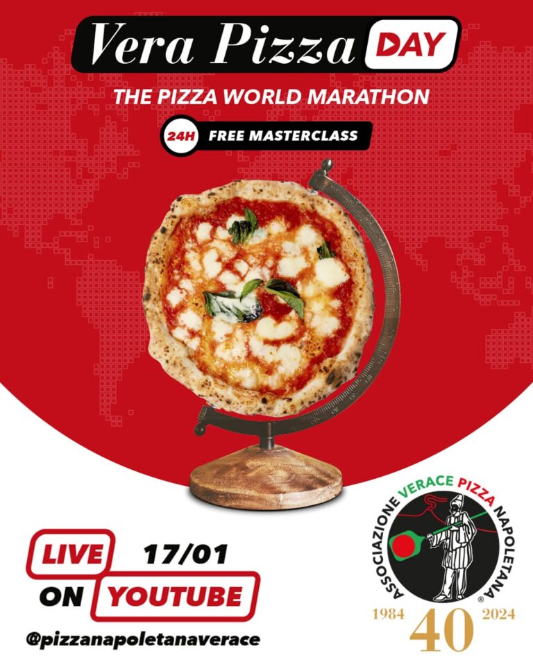 Torna il Vera Pizza Day: la maratona di 24 ore in giro per il mondo che dà il via al 40esimo anniversario di AVPN