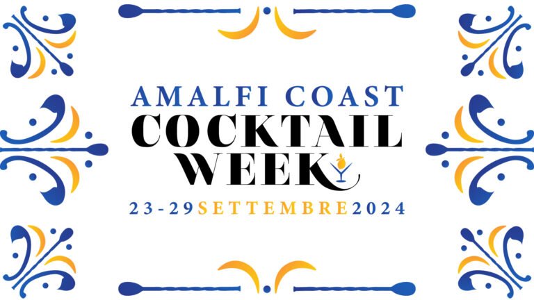 Dal 23 al 29 settembre in Costa d’Amalfi arriva l’Amalfi Coast Cocktail Week