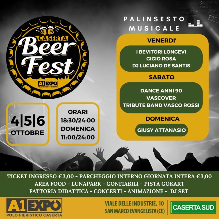 Caserta Beer Fest all’A1Expo