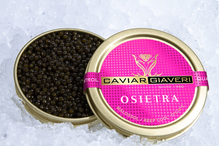 Il caviale Osietra di Caviar Giaveri  è Amore a prima vista